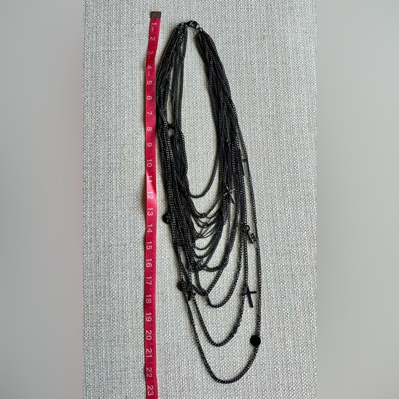 BCBG Max Azria Multi Chain Necklace - Picture 4 of 5